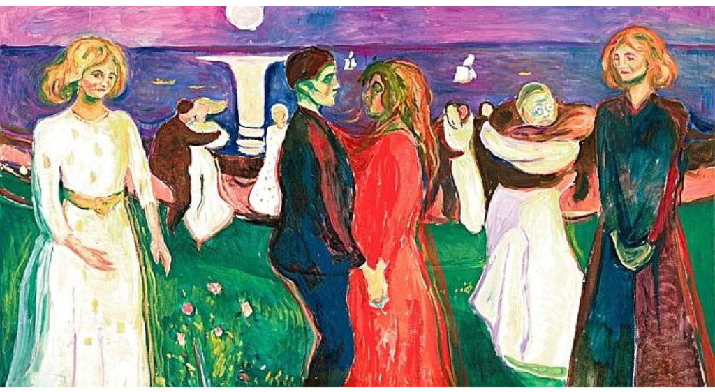 La danse de la vie E. Munch 1899 Lumières des étoiles La danse de la vie E. Munch 1899 Lumières des étoiles