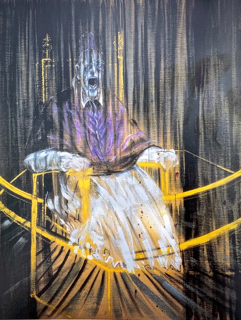 étude D'après Le Portrait Du Pape Innocent X Par Velázquez le tableau : Étude d’après le portrait du pape Innocent X de Vélasquez
