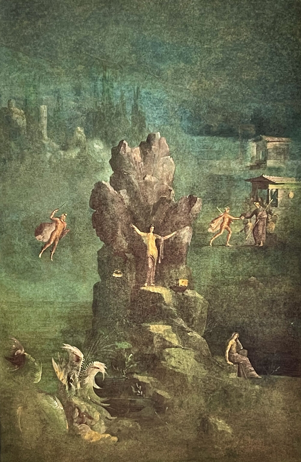 Persée et Andromède 3ème style villa de Boscotrecase Pompéi