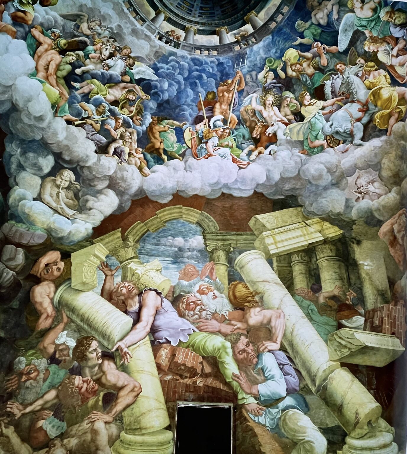 Le Tableau Les Dieux De L Olympe Et La Chute Des G ants Palais Du le-tableau-les-dieux-de-l-olympe-et-la-chute-des-g-ants-palais-du