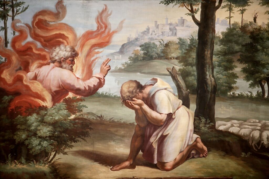 Le buisson ardent 1519 Raphaël Lumières des étoiles