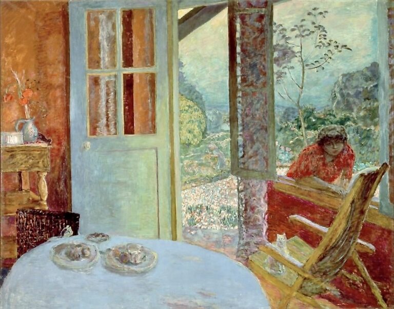 Salle à manger à la campagne 1913 Bonnard Lumières des étoiles